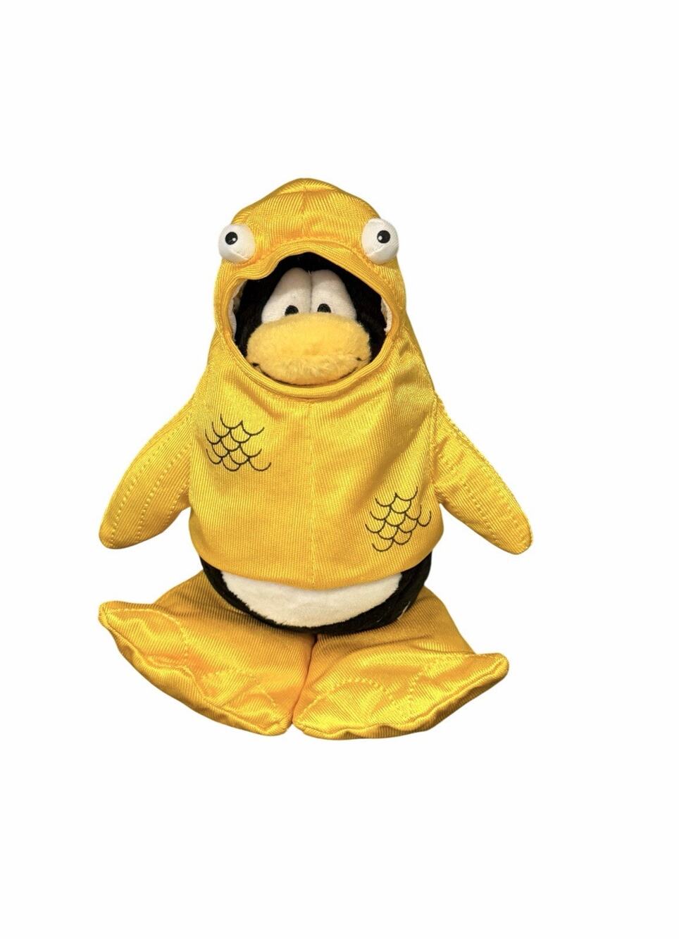 Club Penguin NWT Goldfish The 12th Fish Costume Plush 7"